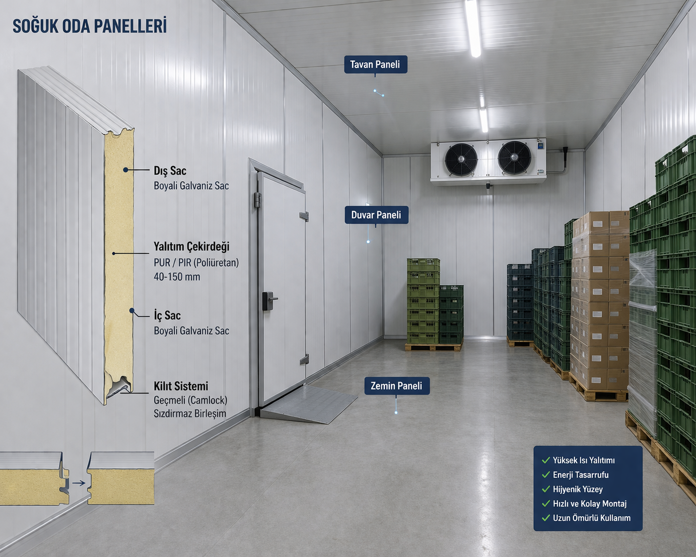 Soğuk Oda Panelleri