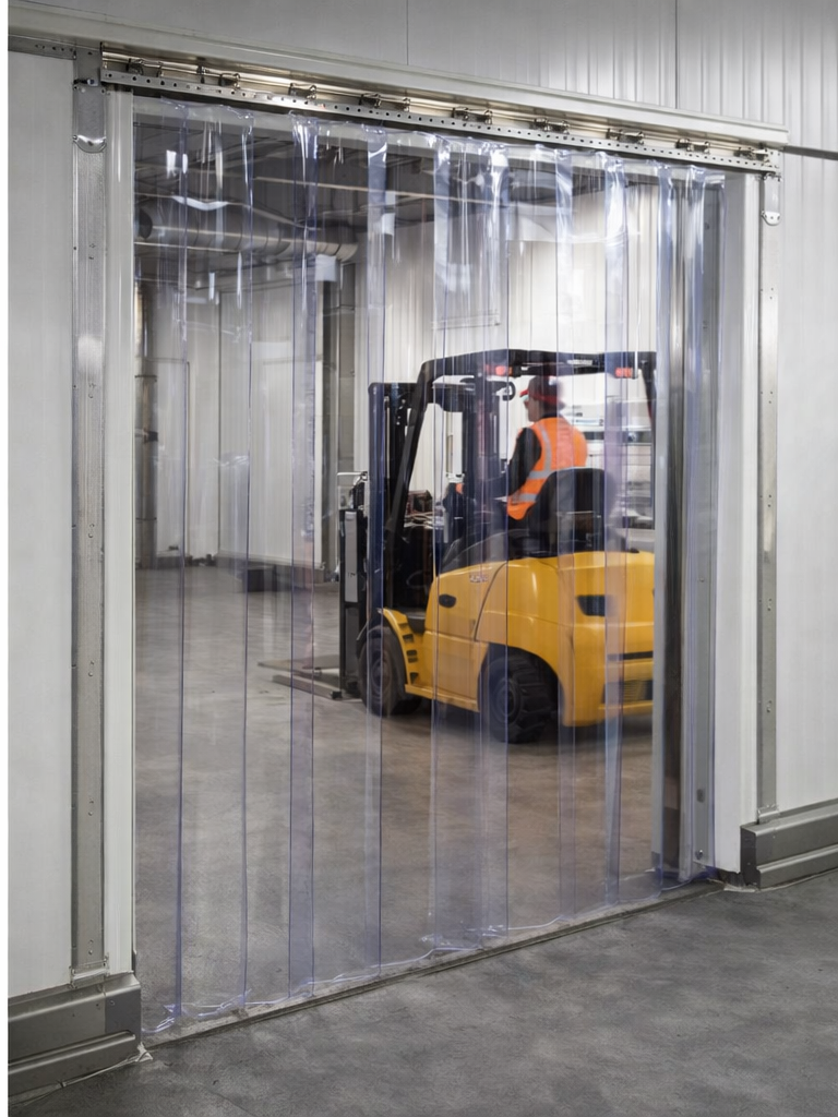 PVC Şerit Perde Uygulaması